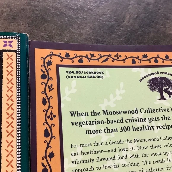 Vintage SET of TWO MOOSEWOOD COOKBOOKS Vegetarian - Picture 10 of 16